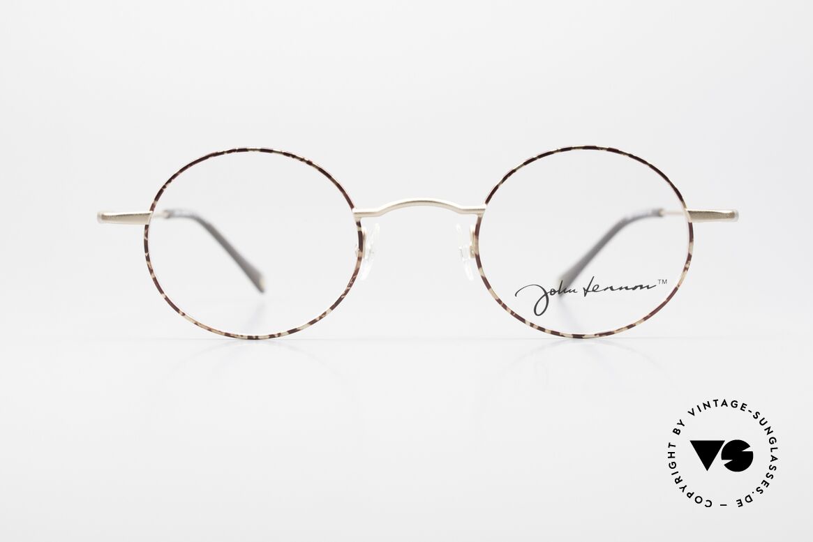 John Lennon JO01 Damenbrille Herrenbrille Rund, Brille aus der neuen 'John Lennon Eyewear' Serie, Passend für Herren und Damen