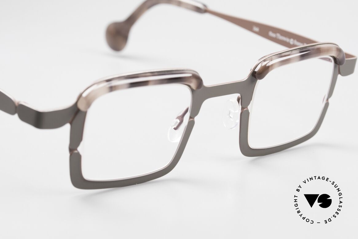 Theo Belgium Throwie Damenbrille Herrenbrille Eckig, 135mm breit = eher eine medium Größe; UNISEX!, Passend für Herren und Damen