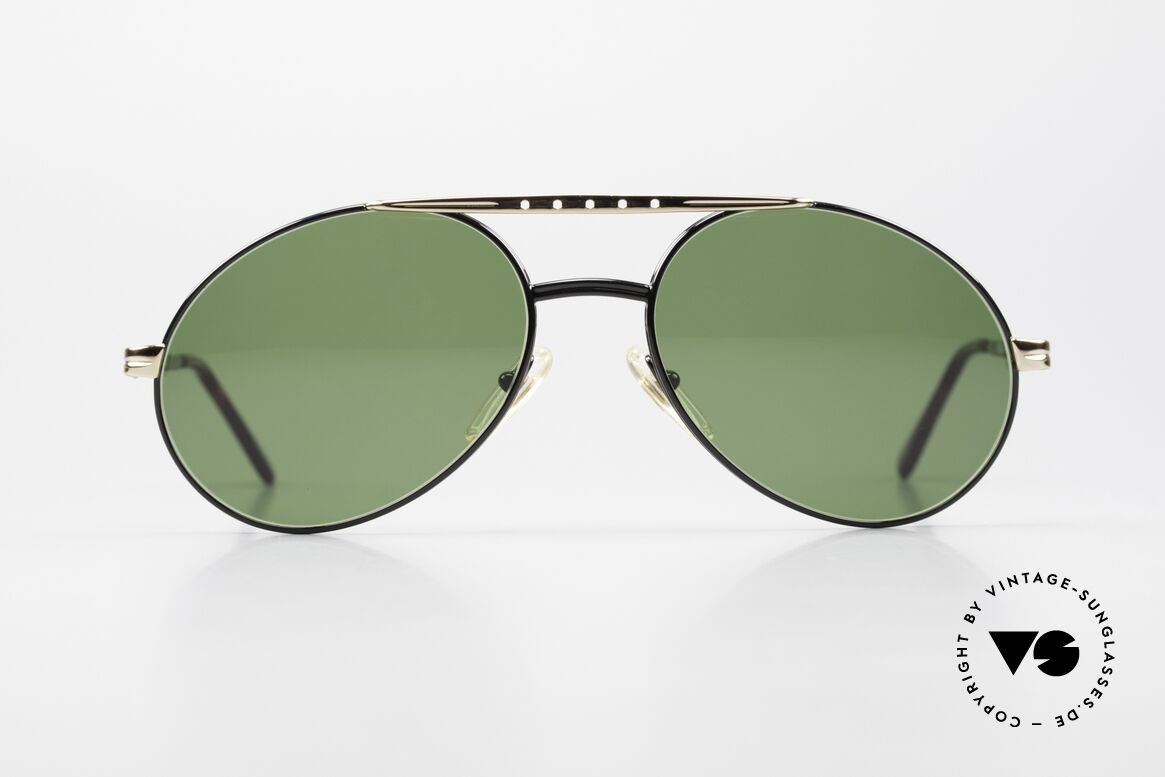Bugatti 02927 Large 80er Sonnenbrille Herren, circa Ende der 1980er Jahre in Frankreich produziert, Passend für Herren
