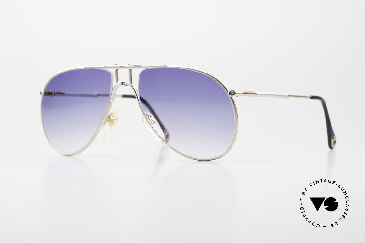 Aigner EA4 Luxus Aviator Sonnenbrille 80er, Etienne Aigner 80er VINTAGE Designer-Sonnenbrille, Passend für Herren