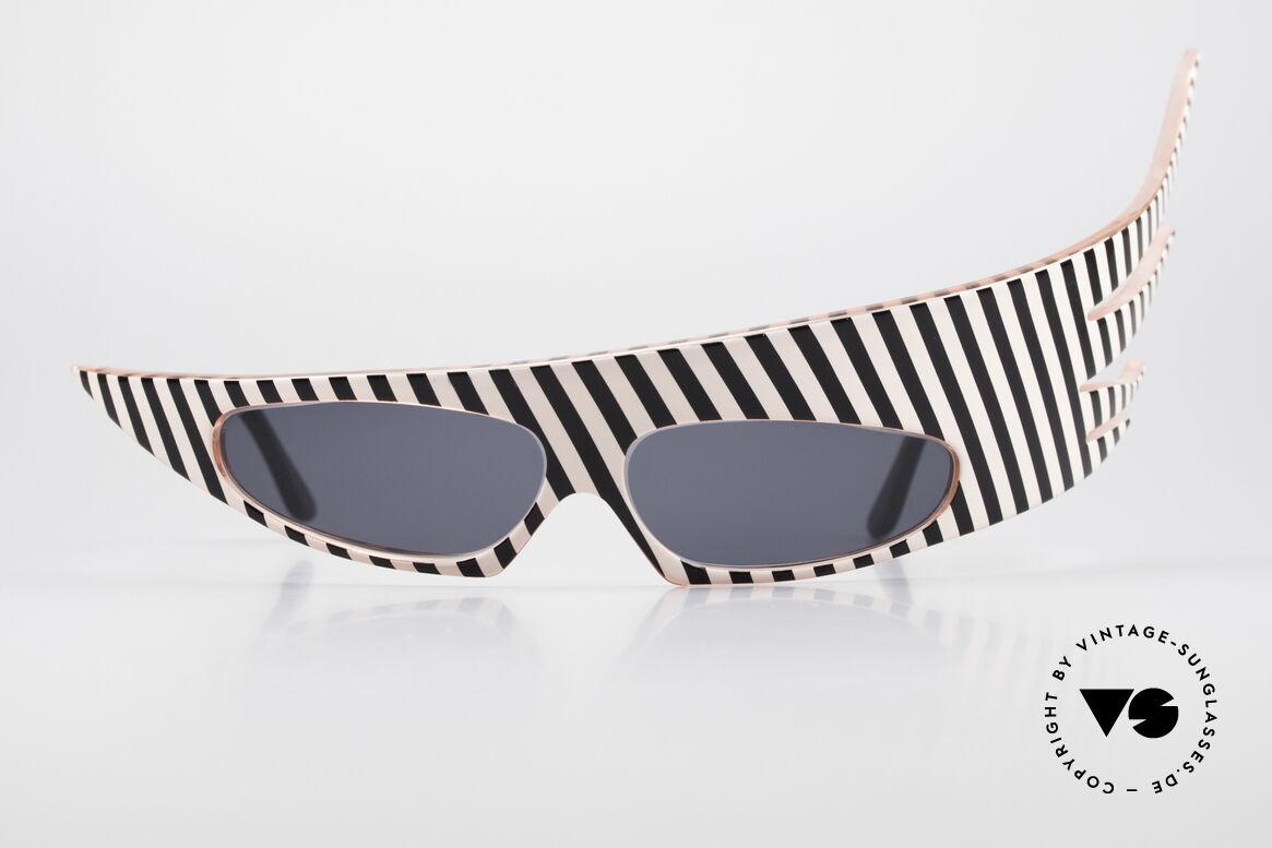 Alain Mikli 054104 PLUME Haute Couture Sonnenbrille, grandiose Alain Mikli Paris Designer-Sonnenbrille, Passend für Herren und Damen