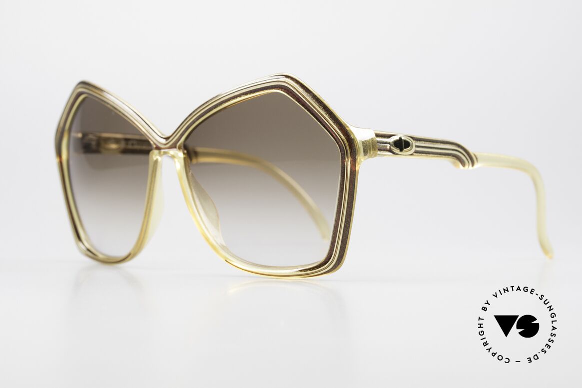 Christian Dior 2127 XL 70er Damen Sonnenbrille, Optyl-Material scheint einfach nicht zu altern, Passend für Damen