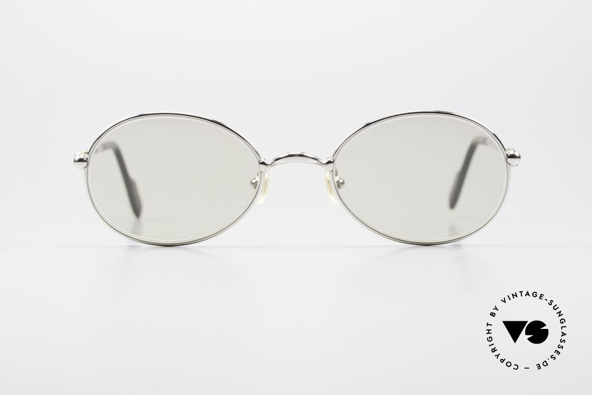 Cartier Saturne Brille Klein Oval Automatikglas, Modell aus der feinen 'Thin Rim' Collection von Cartier, Passend für Herren und Damen