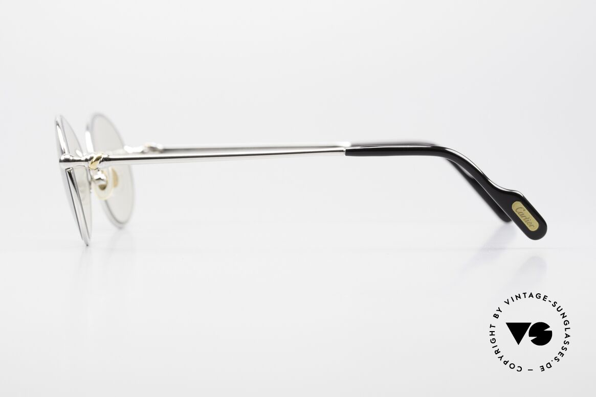 Cartier Saturne Brille Klein Oval Automatikglas, ungetragene Rarität von 1997 mit original Cartier Box, Passend für Herren und Damen