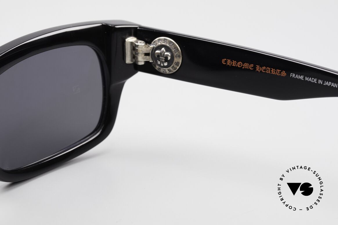 Chrome Hearts Drilled Rockstar Luxus Sonnenbrille, Größe: medium, Passend für Herren und Damen