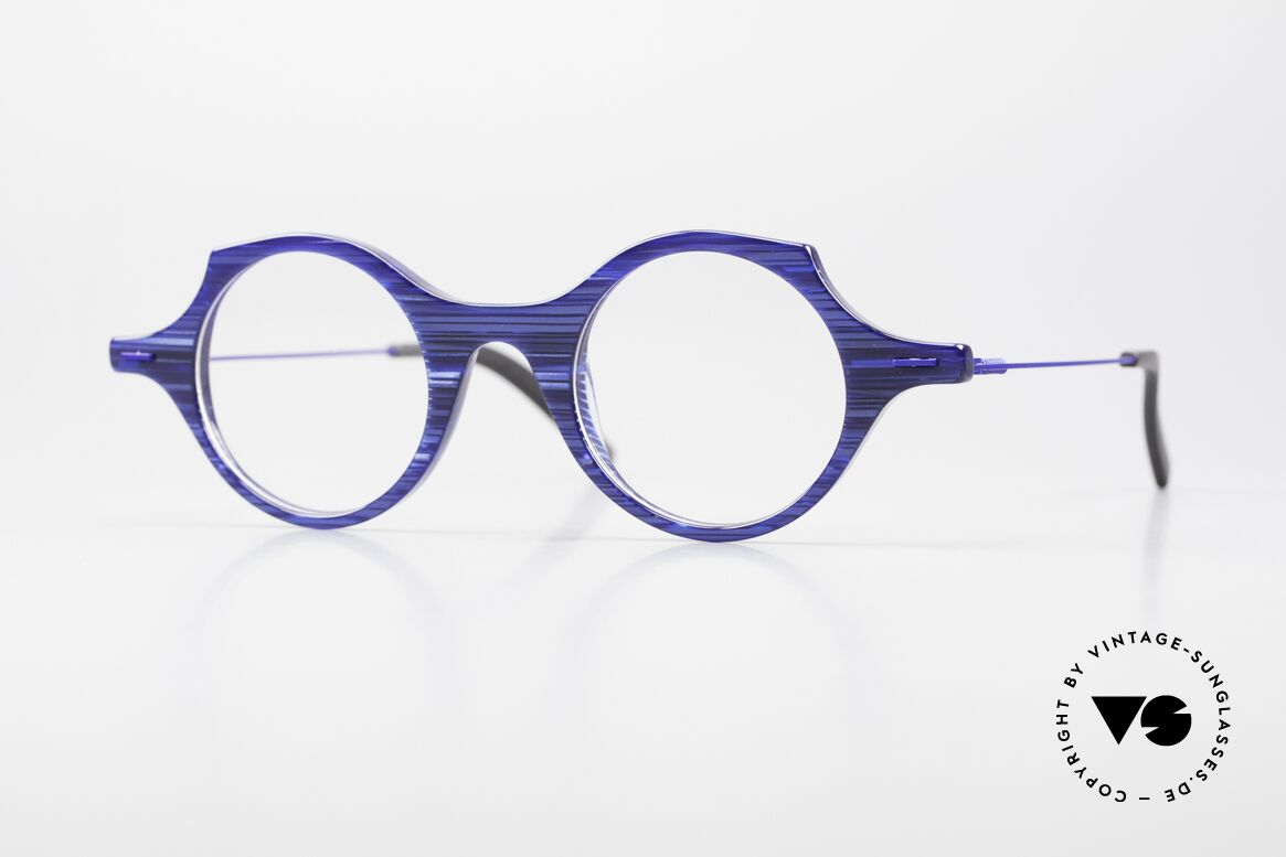 Theo Belgium Patatas Designerbrille Kunstbrille Crazy, THEO Fassung aus der "Potatoes Acetate" Serie, Passend für Herren und Damen