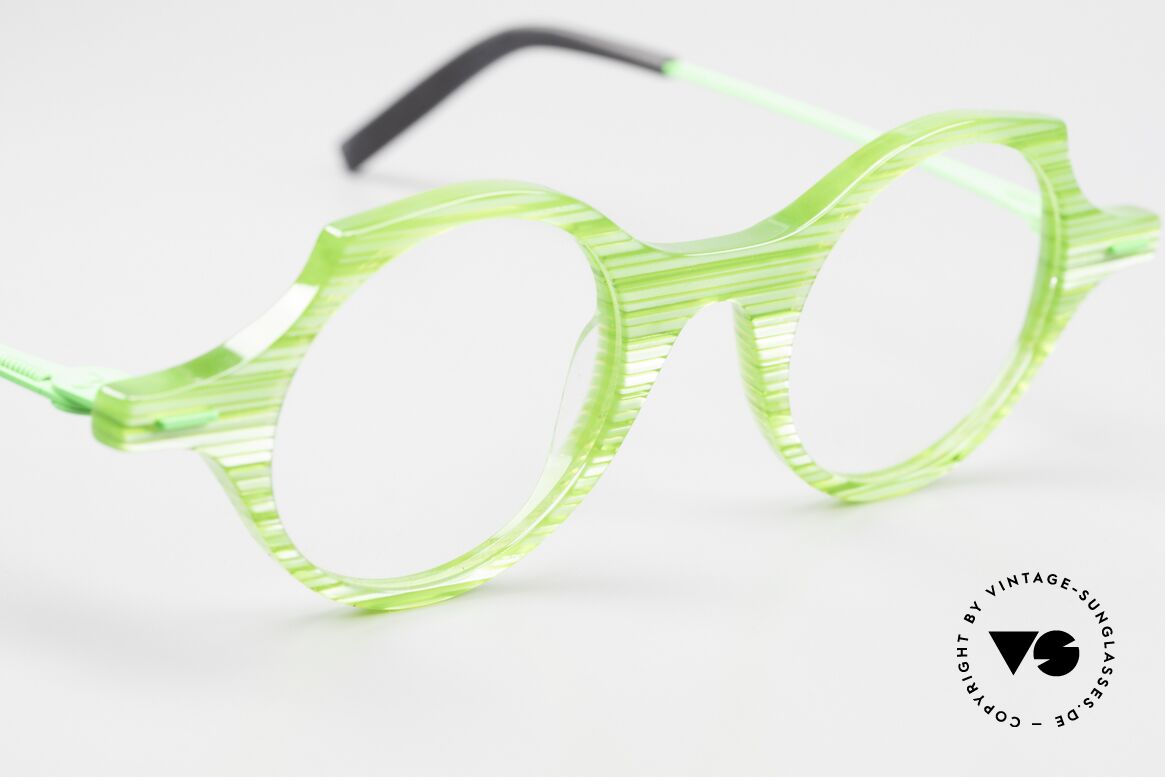 Theo Belgium Patatas Crazy Designerbrille Kunstbrille, ungetragen; wie alle unsere vintage Theo Brillen, Passend für Herren und Damen