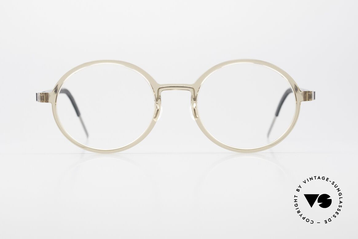 Lindberg 1174 Acetanium Runde Designer Brille, Designer-Brille für Damen und Herren gleichermaßen, Passend für Herren und Damen