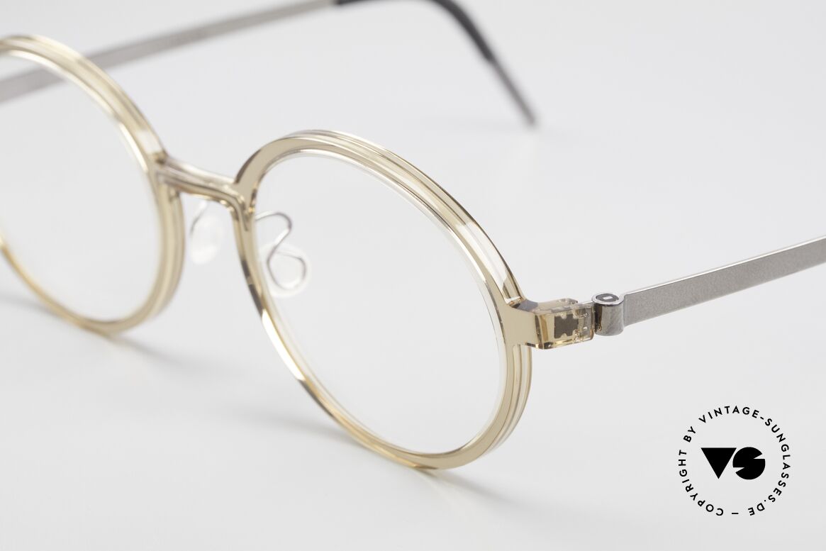 Lindberg 1174 Acetanium Runde Designer Brille Fassung, vielfach ausgezeichnet hinsichtlich Qualität und Design, Passend für Herren und Damen