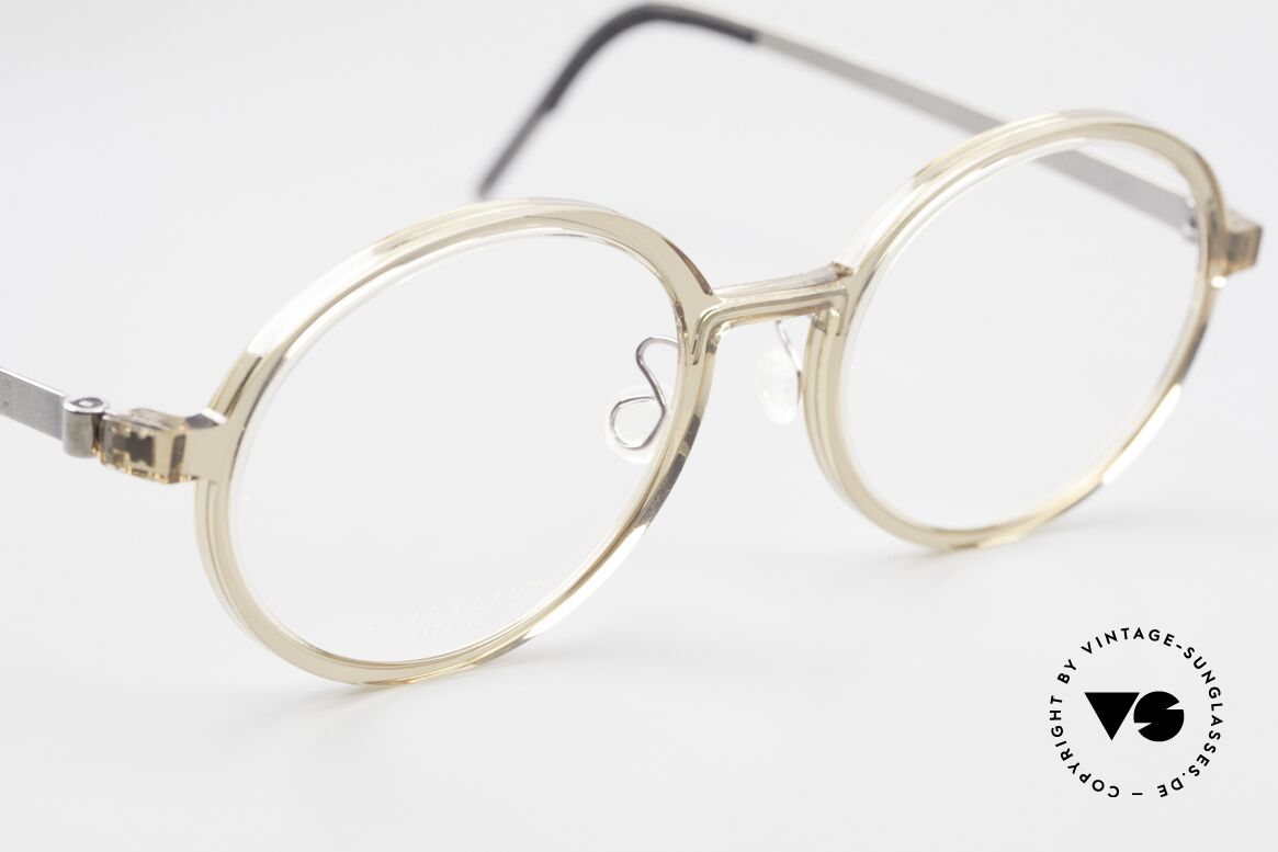 Lindberg 1174 Acetanium Runde Designer Brille, so zeitlos, stilvoll und innovativ = Prädikat "VINTAGE", Passend für Herren und Damen