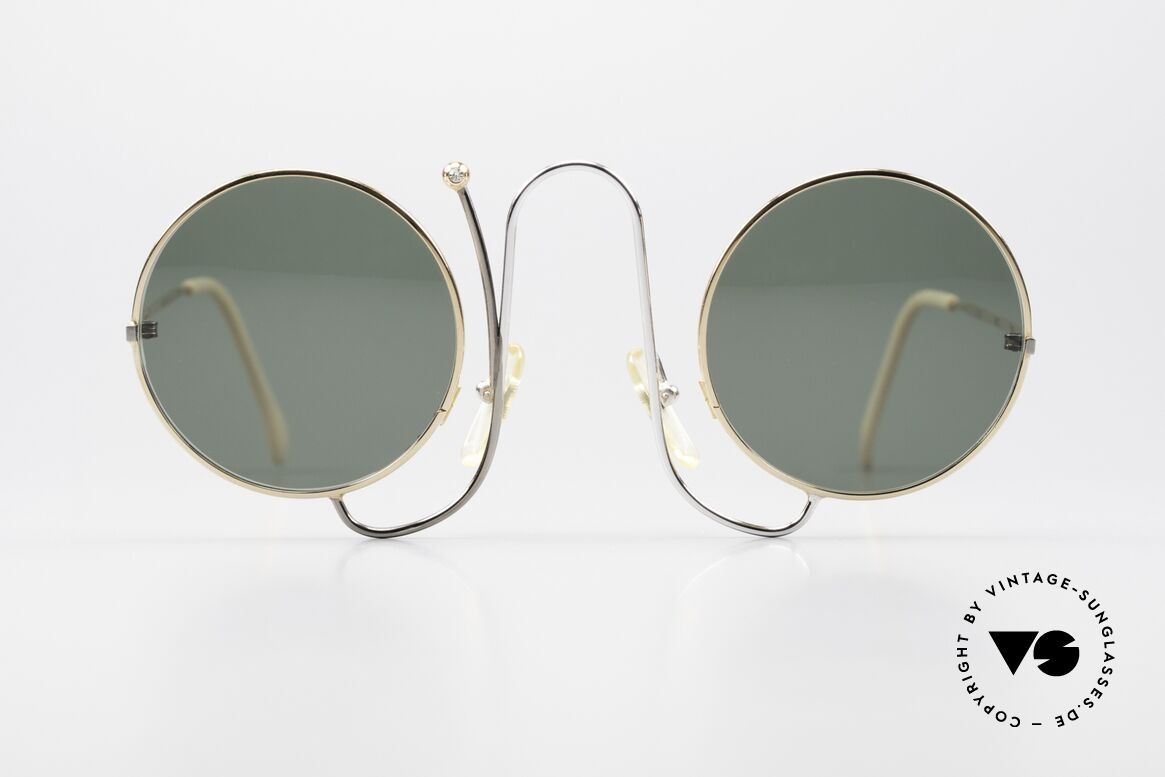 Casanova CMR 1 Kunst Sonnenbrille Mit Strass, Rarität und absolutes Highlight für Sammler, Passend für Damen