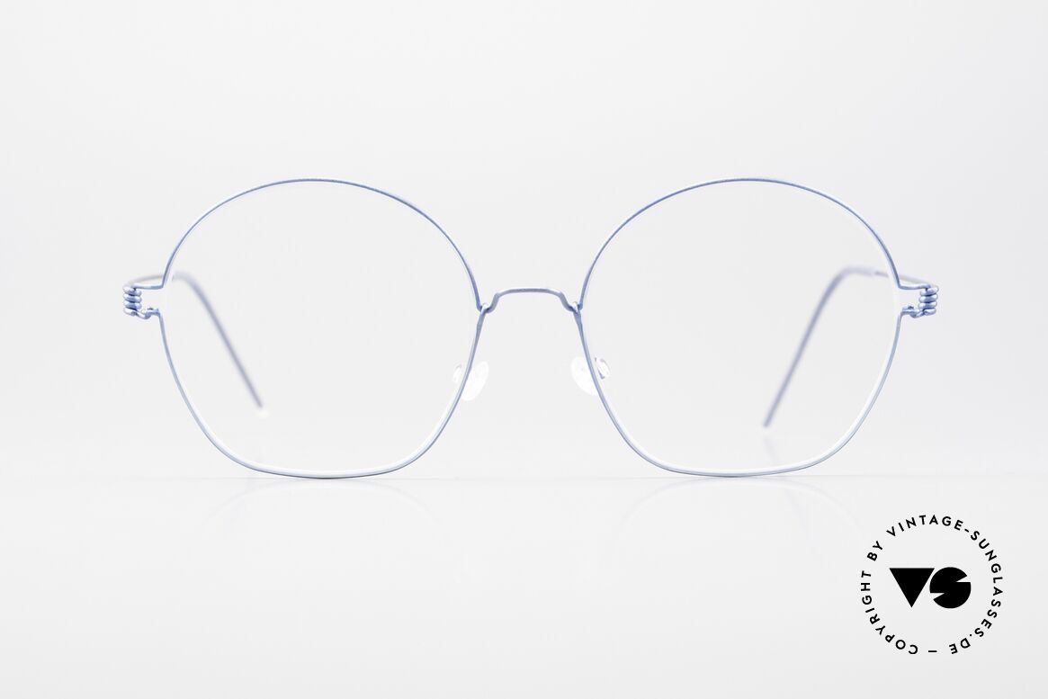 Lindberg Jane Air Titan Rim Damenbrille Panto Stil Rund, Lindberg Damenbrille der Air Titanium Rim Kollektion, Passend für Damen