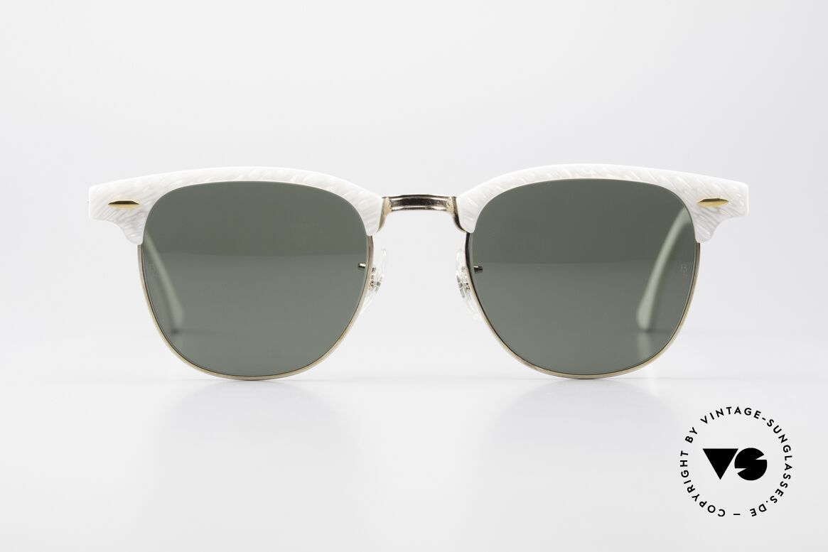 Ray Ban Clubmaster Bausch & Lomb USA 80er Brille, originales 1980er Jahre Modell von Ray-Ban, B&L, Passend für Herren und Damen Ray Ban Clubmaster Bausch & Lomb USA 80er Brille, originales 1980er Jahre Modell von Ray-Ban, B&L, Passend für Herren und Damen