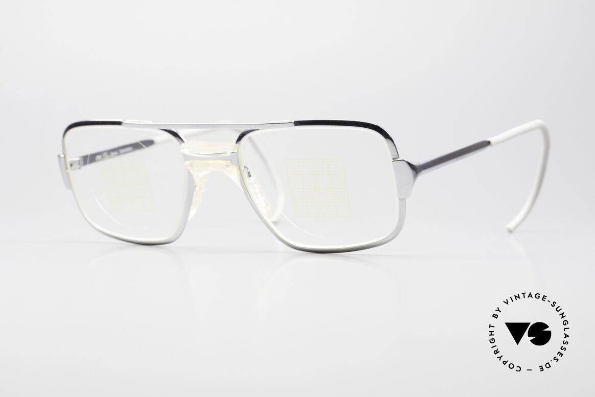 Zeiss 7021 Alte 80er Jahre Brille Herren, original Zeiss vintage Brillenfassung aus den 80ern, Passend für Herren