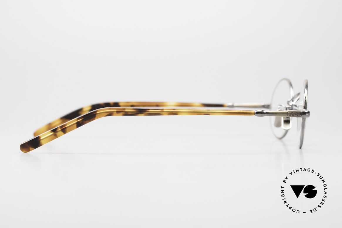 Lunor VA 100 Ovale Lunor Brille Antik Gold, Größe: medium, Passend für Herren und Damen