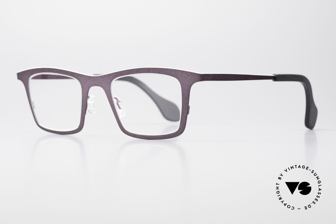 Theo Belgium Mille 23 Klassische Designerbrille Unisex, aus der "mille metal" Serie in Größe 46-24, 135, Passend für Herren und Damen