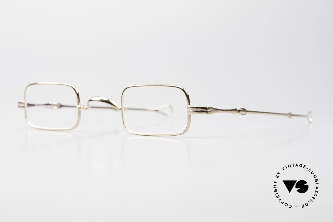 Lunor I 13 Telescopic Eckige Lesebrille Schiebebügel, Scheibe h/v 38/22, Steg 24,5, Bügel 118 bis 155mm, Passend für Herren und Damen