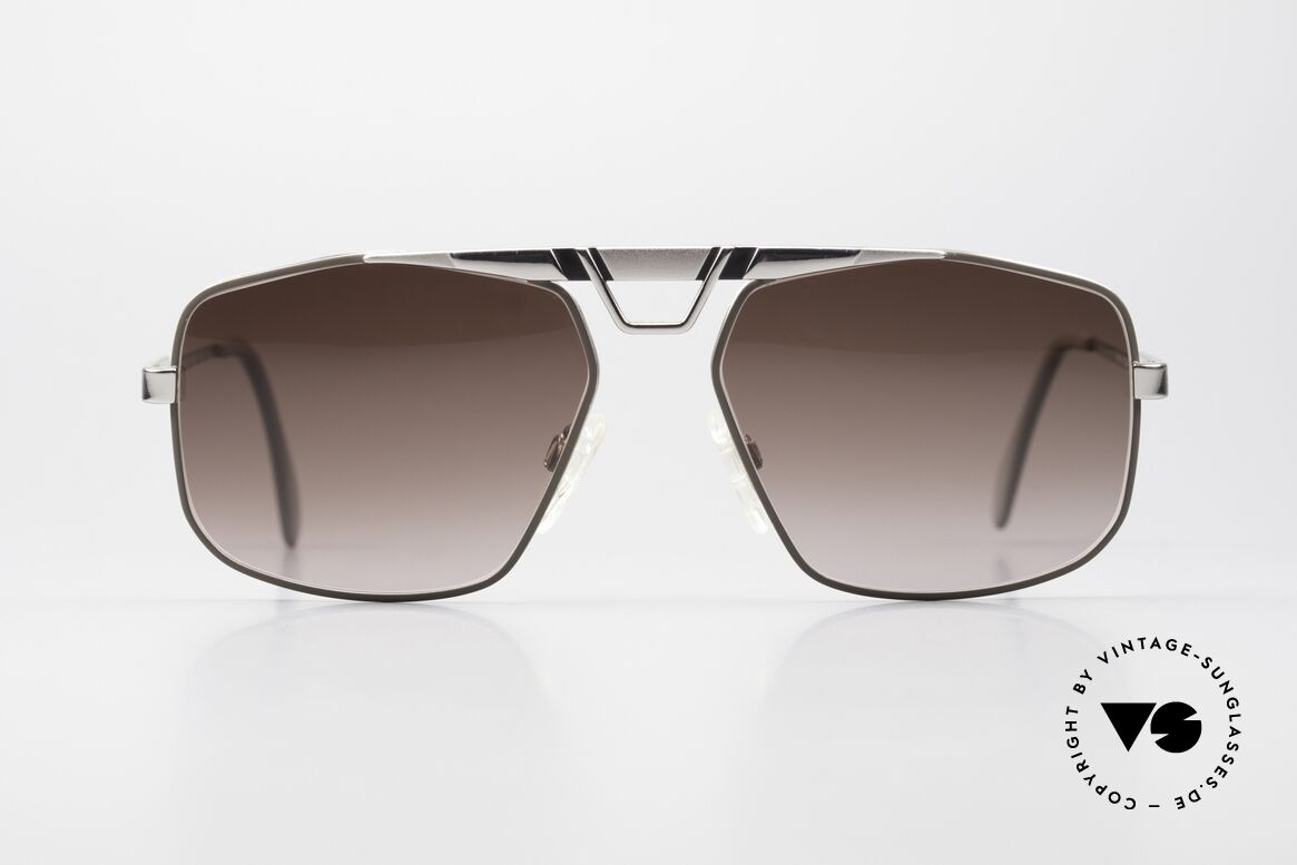 Cazal 735 Brad Pitt Cazal Sonnenbrille, klassisches Designermodell - perfekte Herrenbrille, Passend für Herren