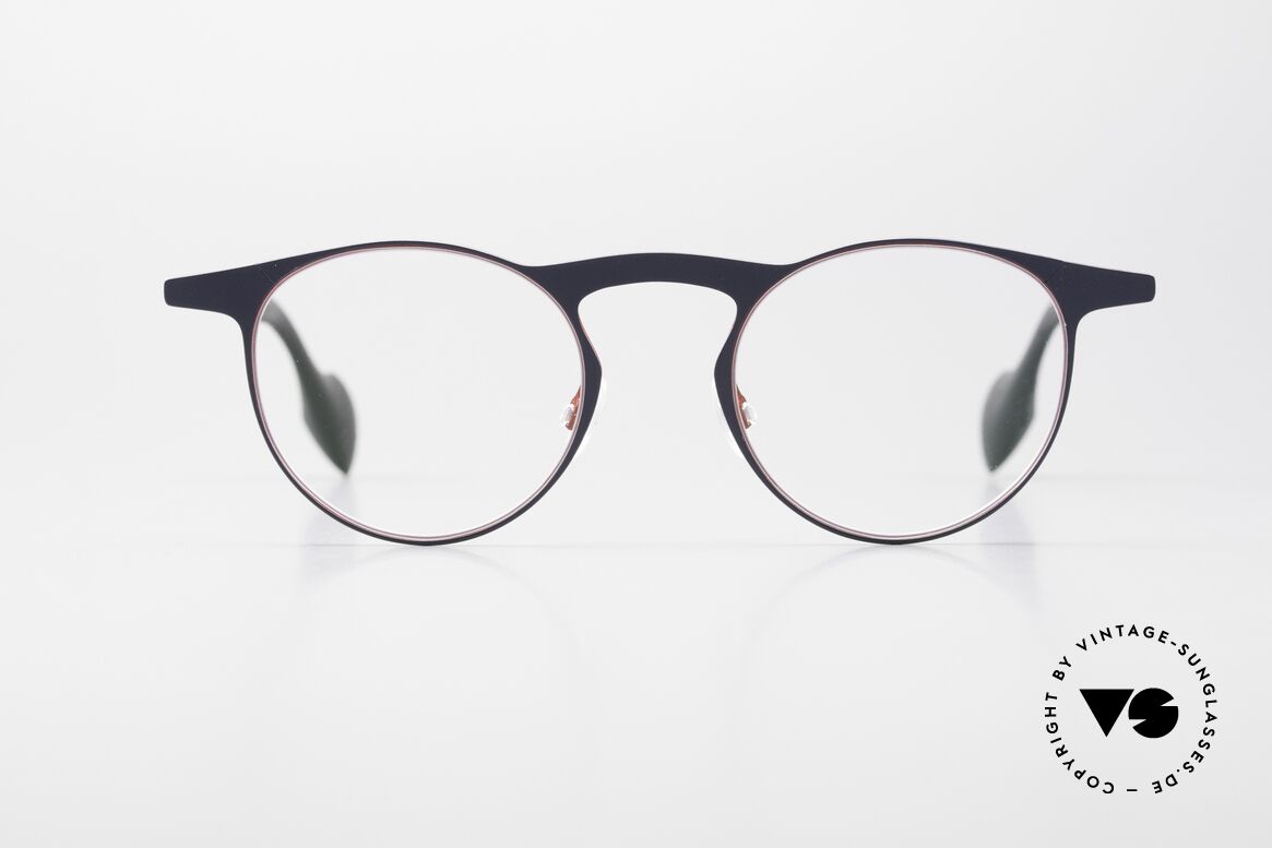 Theo Belgium Pilat Große Panto Designerbrille, eine Damen- und Herrenbrille gleichermaßen!, Passend für Herren und Damen