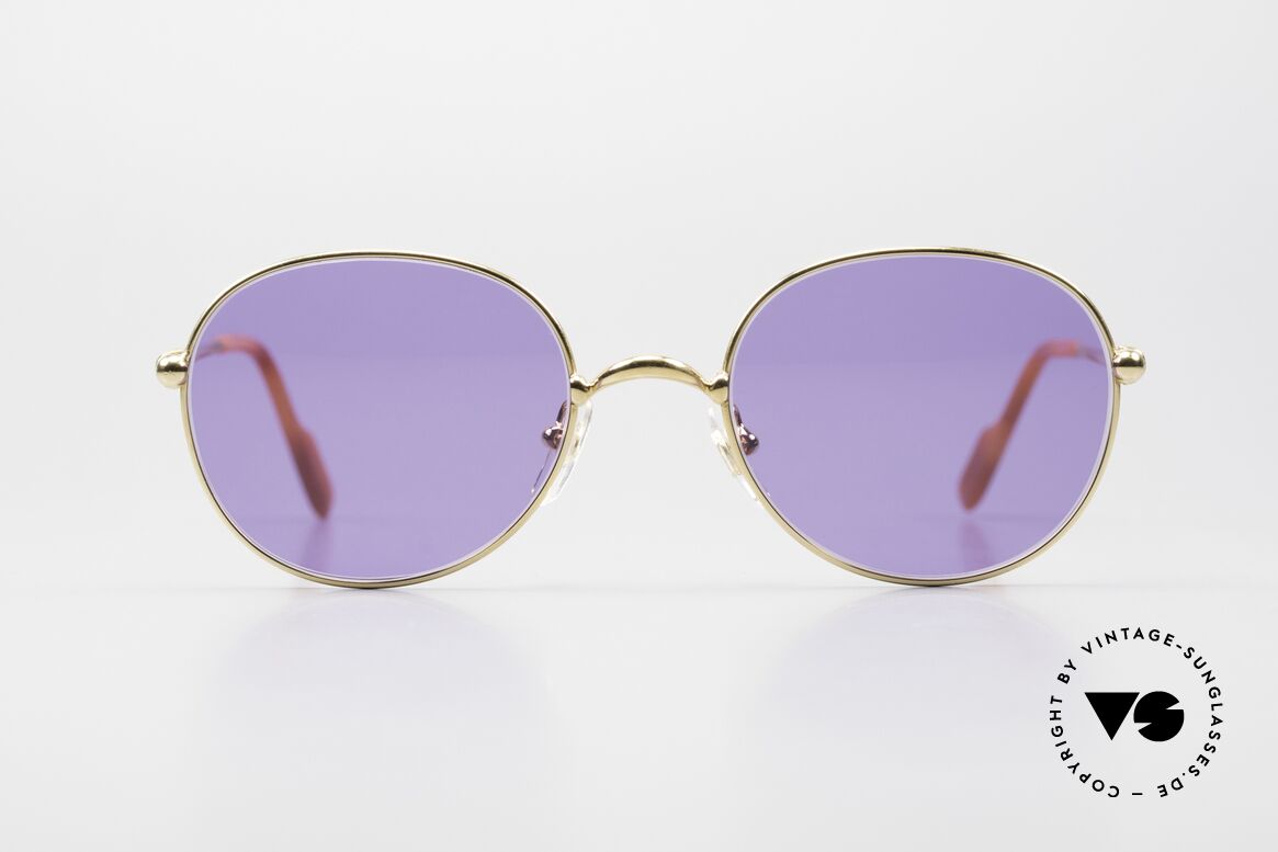 Cartier Antares Runde 90er Luxus Sonnenbrille, KLEINE runde Cartier VINTAGE Designer-Sonnenbrille, Passend für Herren und Damen