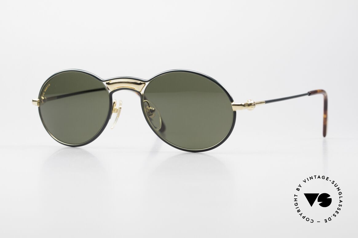 Aston Martin AM01 Ovale Brille Gentleman Style, Aston Martin Sonnenbrille, Modell AM-01; Größe 51/20, Passend für Herren