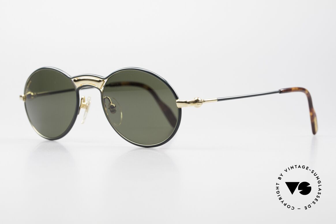 Aston Martin AM01 Ovale Brille Gentleman Style, extrem hochwertige entspiegelte Mineralgläser; 100% UV, Passend für Herren
