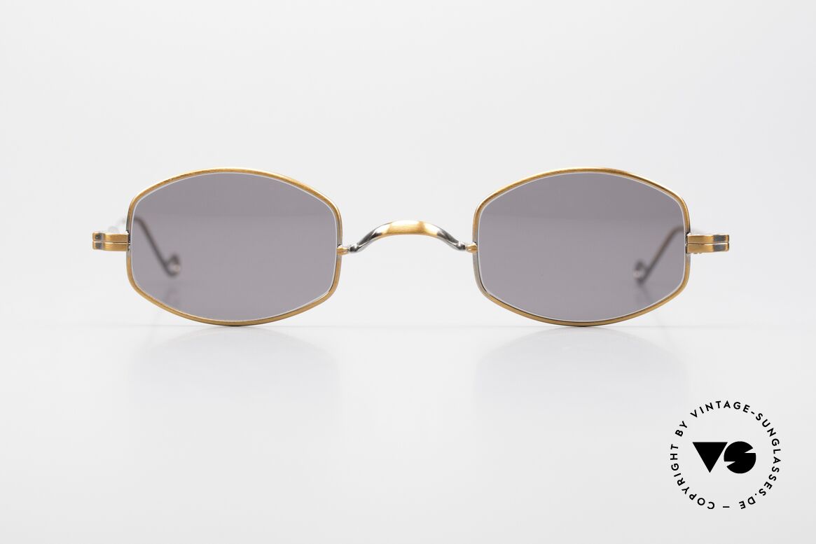 Lunor II 16 Limited Edition Antik Kupfer, minimalistische Sonnenbrille der Lunor "II"-Serie, Passend für Herren und Damen Lunor II 16 Limited Edition Antik Kupfer, minimalistische Sonnenbrille der Lunor "II"-Serie, Passend für Herren und Damen