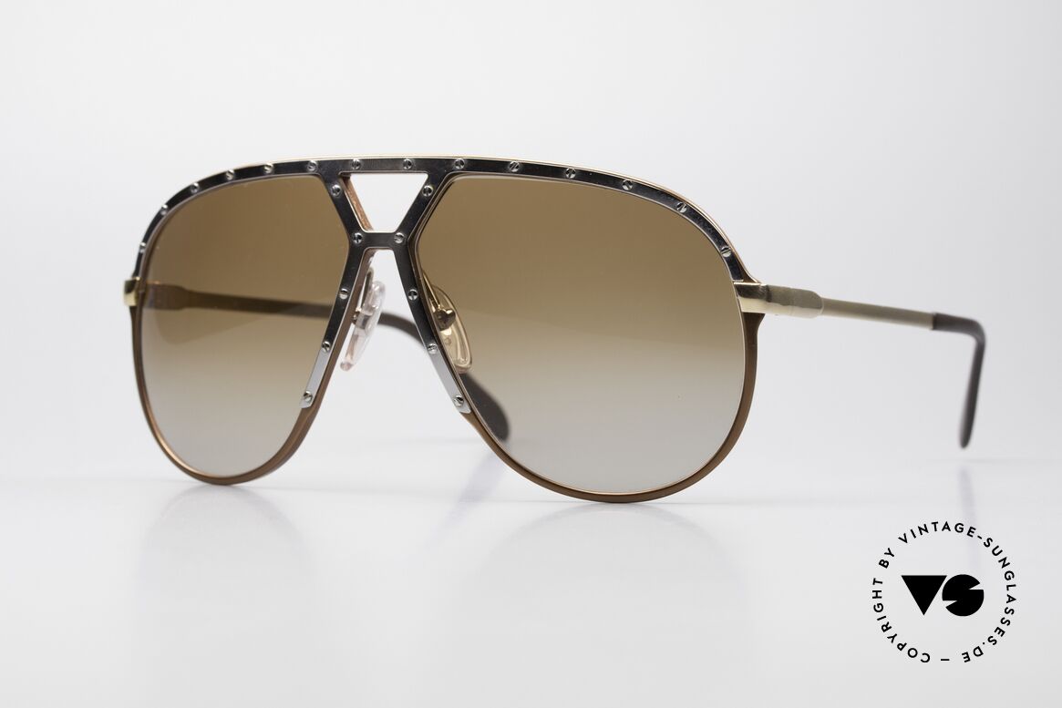 Alpina M1 Kult 80er Sonnenbrille Large, Alpina M1 Kultsonnenbrille aus den 80er Jahren, Passend für Herren