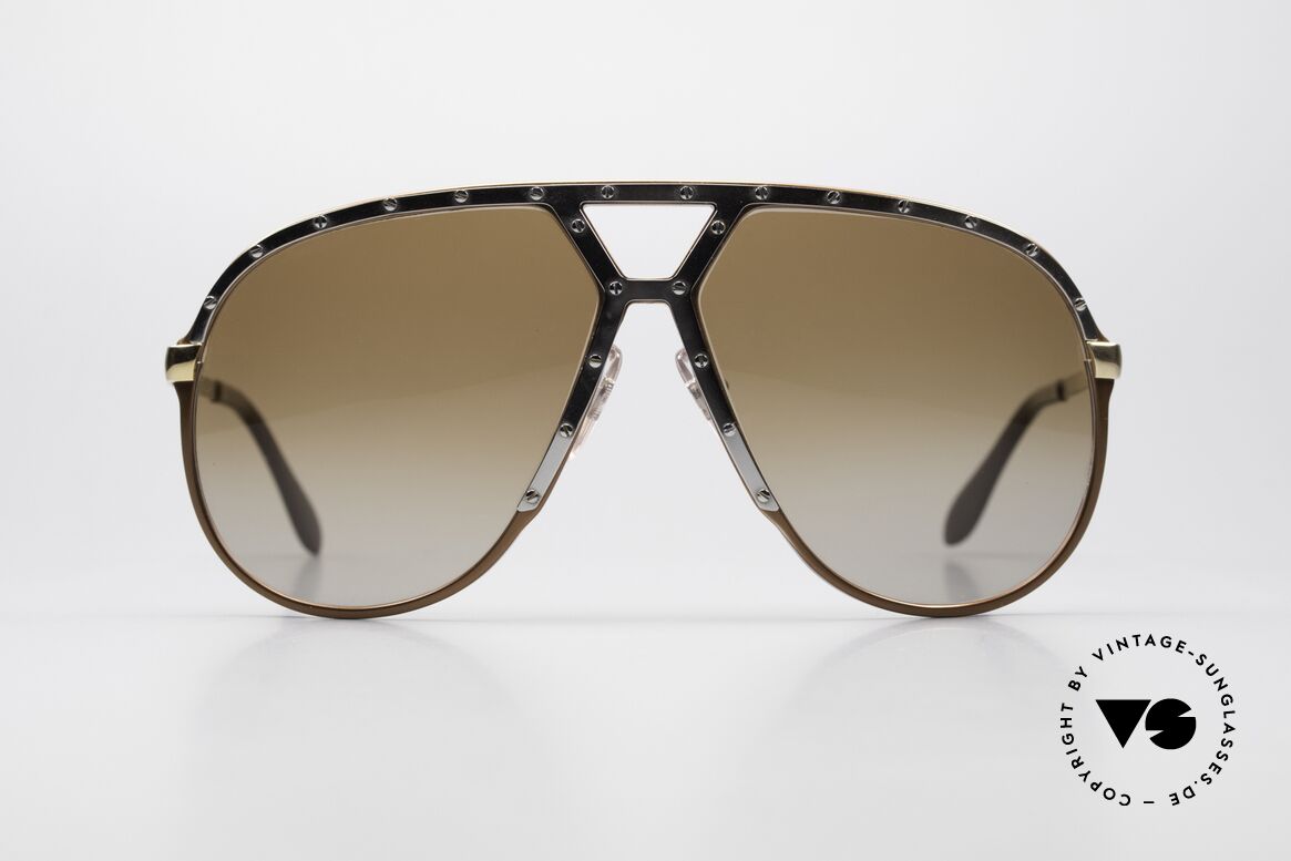 Alpina M1 Kult 80er Sonnenbrille Large, noch mit der legendären "West Germany" Gravur, Passend für Herren