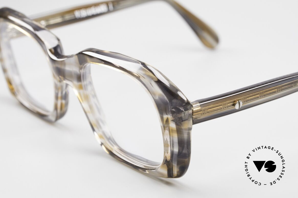 Visogard by Metzler 80er Old School Herrenbrille, METZLER ist NICHT auf dem Rahmen aufgedruckt!, Passend für Herren