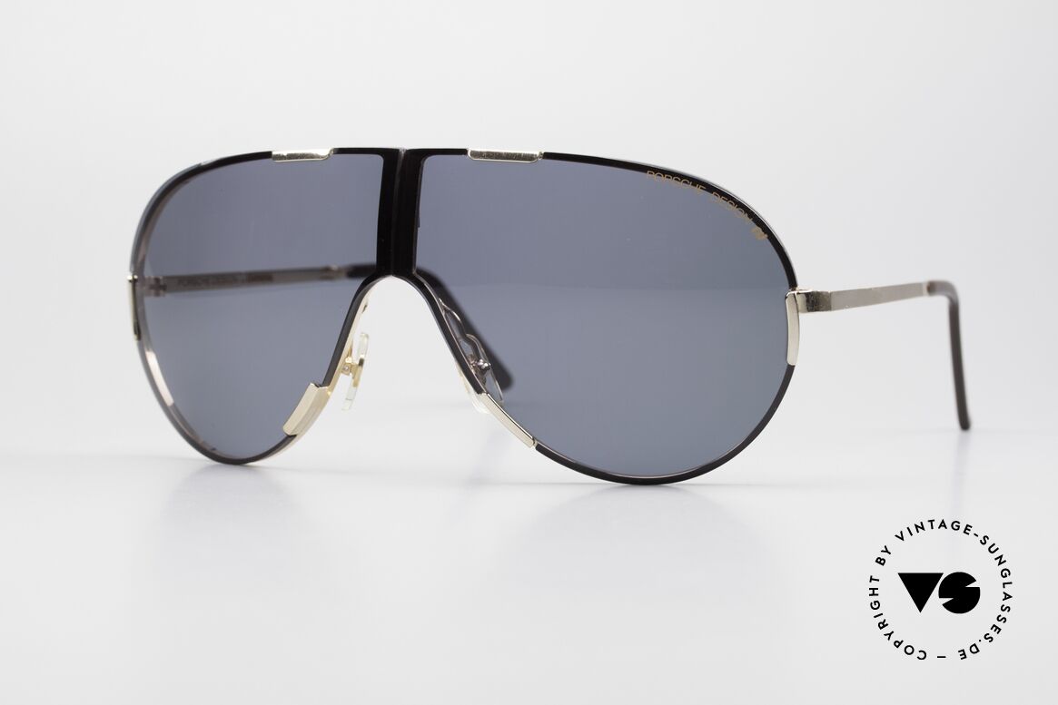 Porsche 5629 David Beckham Sonnenbrille, geniales Porsche Faltmodel aus den 80ern, Passend für Herren