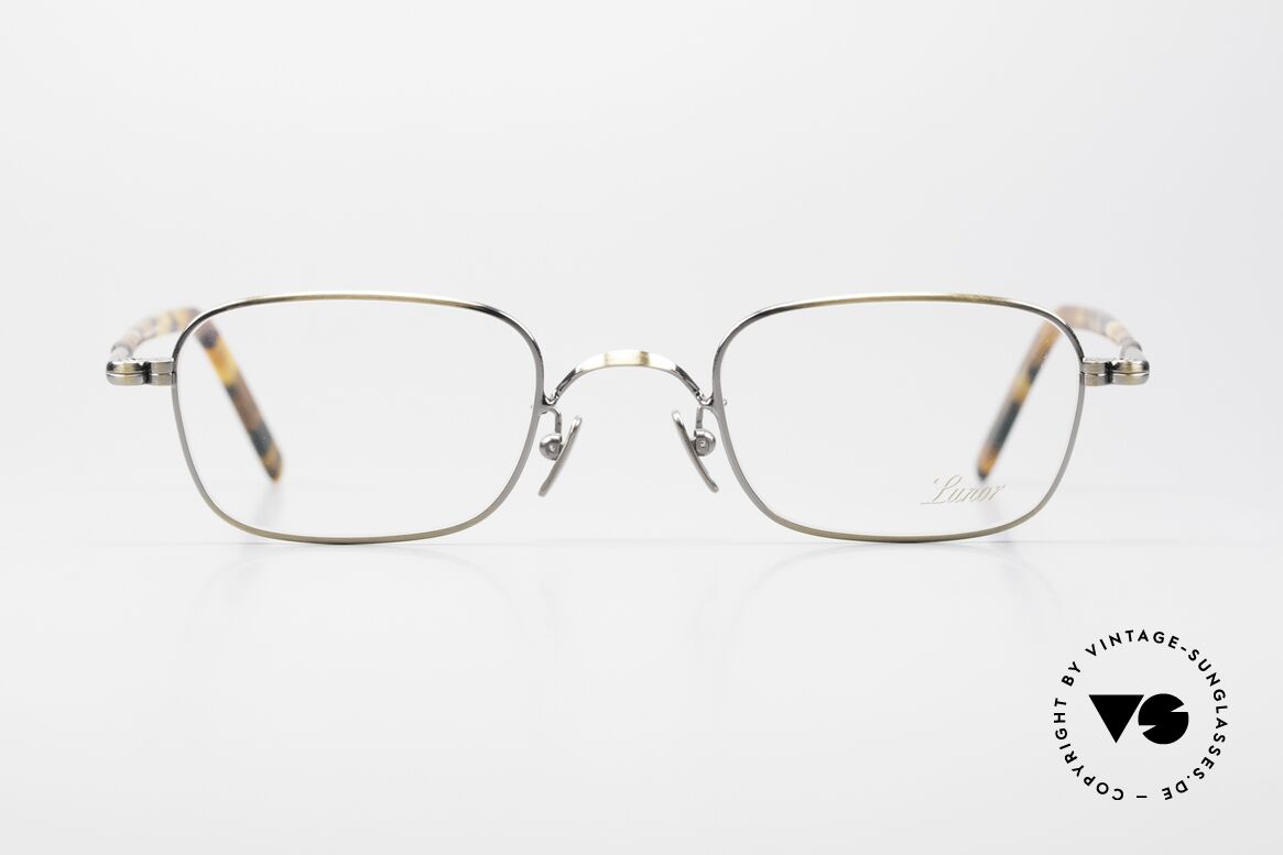 Lunor VA 109 Klassische Brille Für Herren AG, ohne große Logos; stattdessen mit zeitloser Eleganz, Passend für Herren