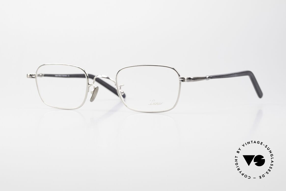 Lunor VA 109 Klassische Herrenbrille PP AS, LUNOR = ehrliches Handwerk mit Liebe zum Detail, Passend für Herren