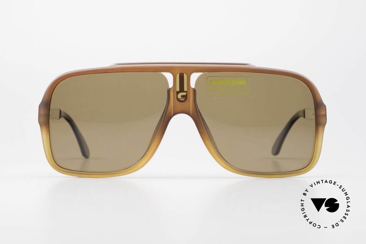 Carrera 5557 Rare 80er Brille Polarisierend, sehr seltene Carrera vintage Sonnenbrille von 1985, Passend für Herren