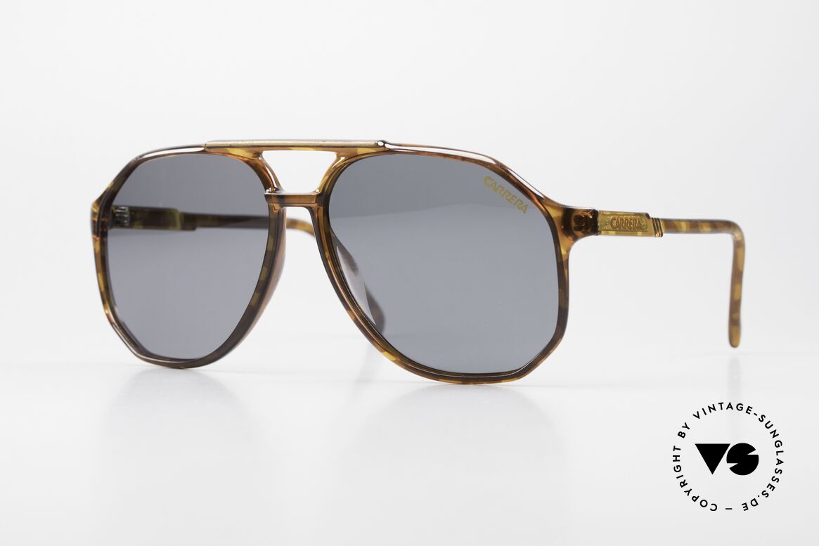 Carrera 5406 80er Jahre Optyl Brille Polarized, brillantes CARRERA Design der Achtziger Jahre, Passend für Herren