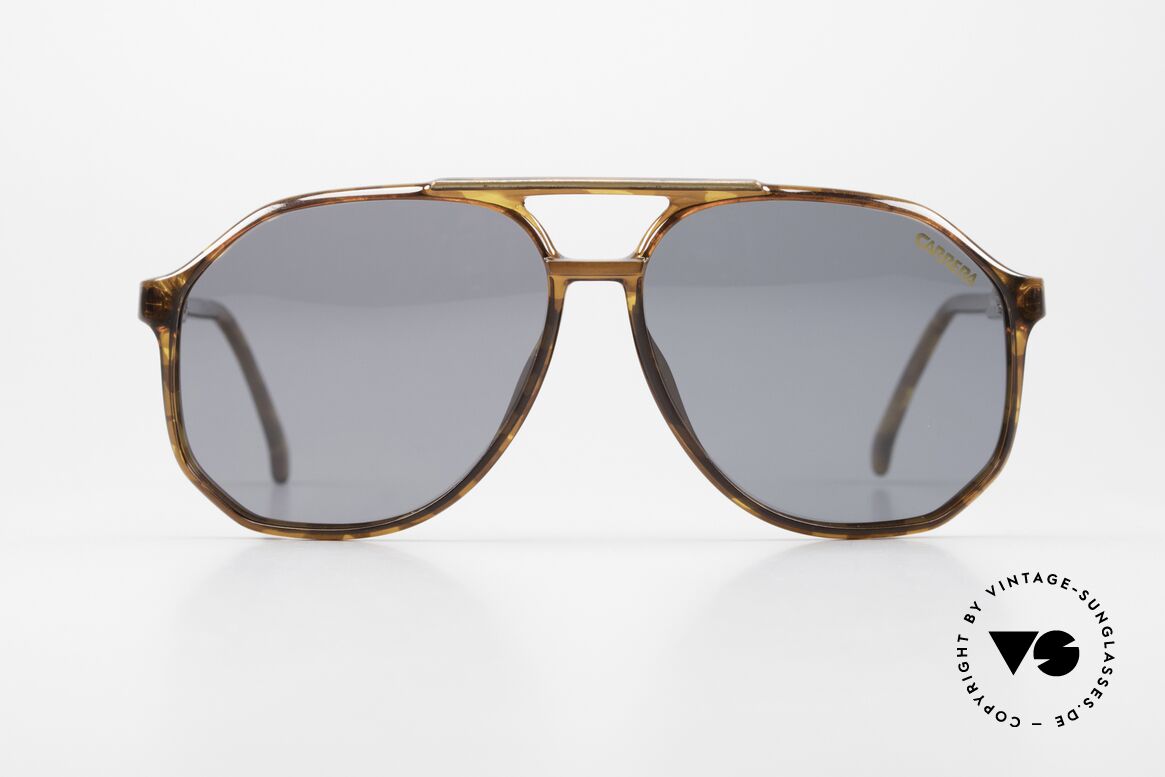 Carrera 5406 80er Jahre Optyl Brille Polarized, brillantes CARRERA Design der Achtziger Jahre, Passend für Herren