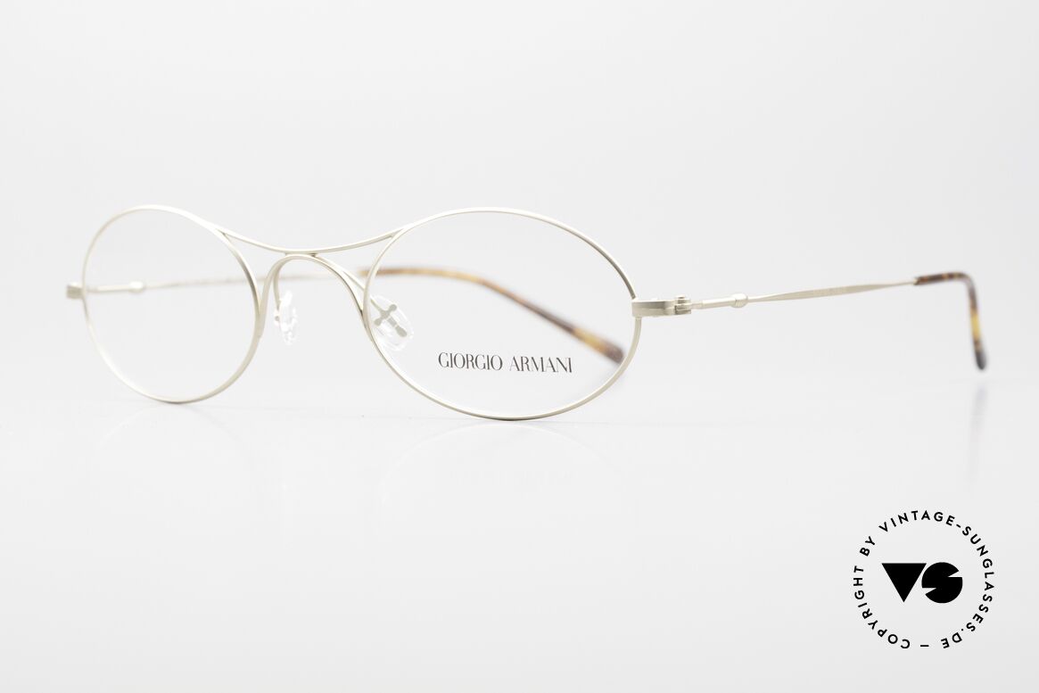 Giorgio Armani 229 47mm Als Schubert Brille Bekannt, wird auch als die Armani 'SCHUBERT-Brille' bezeichnet, Passend für Herren und Damen