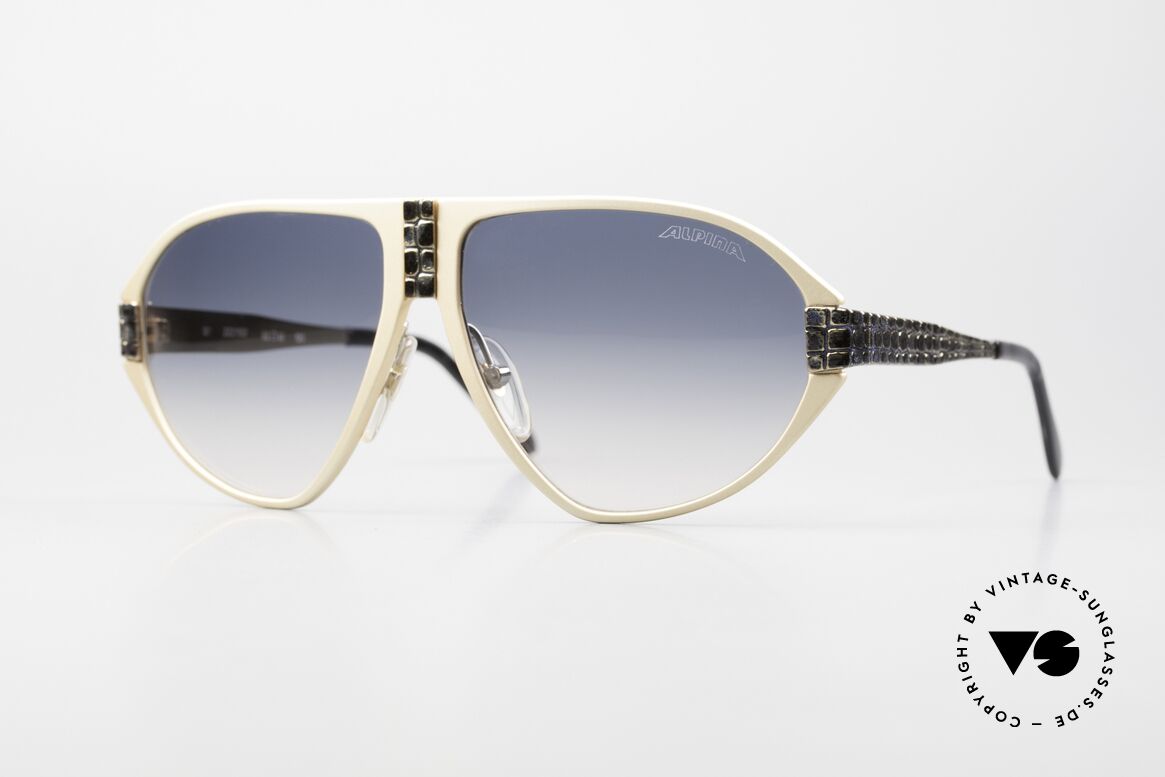 Alpina MC S1 Monte Carlo Special Edition, limitierte vintage Alpina Sonnenbrille von 1988, Passend für Herren und Damen