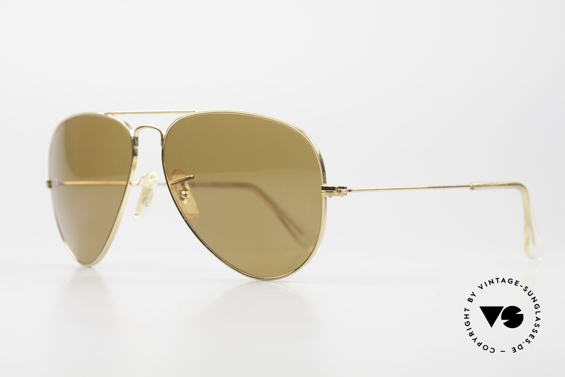 Ray Ban Large Metal Driving Chromax Sonnenbrille, teure & seltene Special Edition 'Driving Chromax', Passend für Herren und Damen