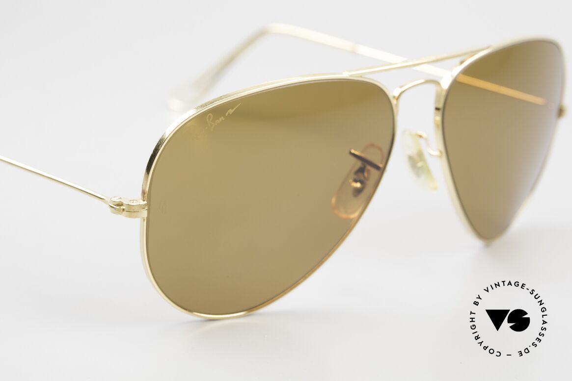 Ray Ban Large Metal Driving Chromax Sonnenbrille, 2nd hand Modell im neuwertigen Zustand mit Etui, Passend für Herren und Damen