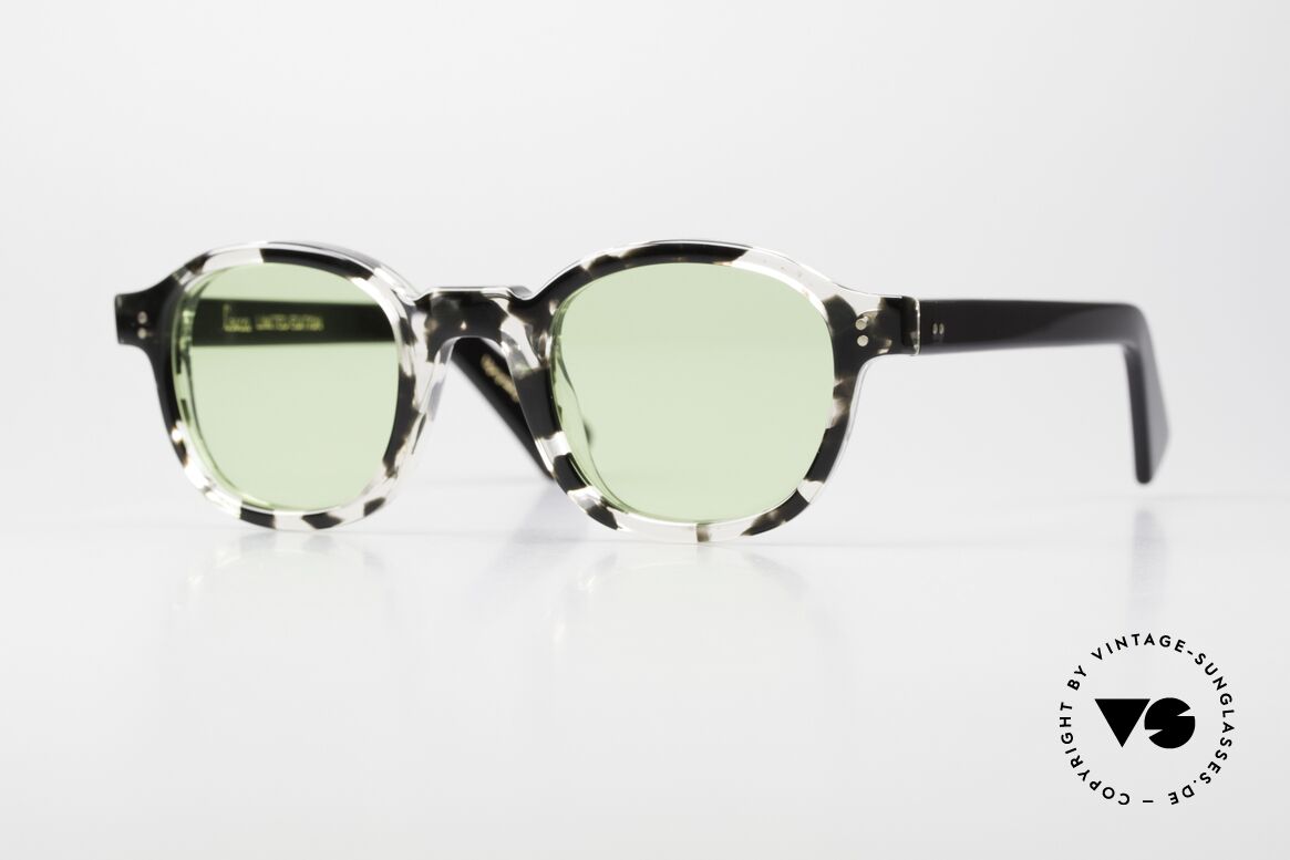 Lesca Brut Panto 8mm Sonnenbrille Limited Edition, Lesca Brut PANTO 8mm col. 11, LIMITED EDITION, Passend für Herren und Damen