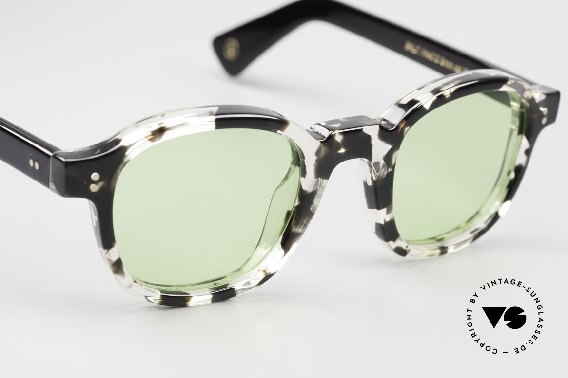 Lesca Brut Panto 8mm Sonnenbrille Limited Edition, gleiche Materialien, Größen, Formen und Qualitäten, Passend für Herren und Damen