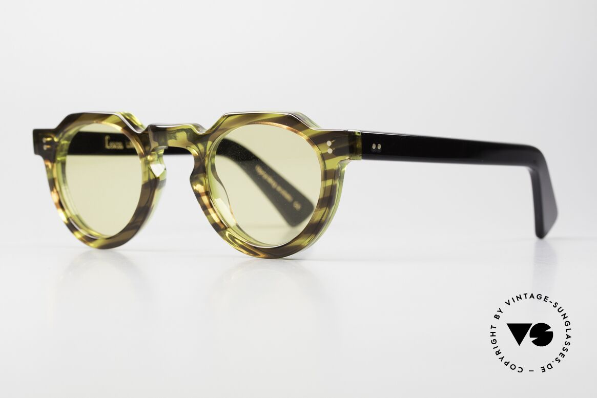 Lesca Crown Panto 8mm Sonnenbrille Upcycling, Upcycling: Aufwertung alter Materialien / Rohstoffe, Passend für Herren und Damen