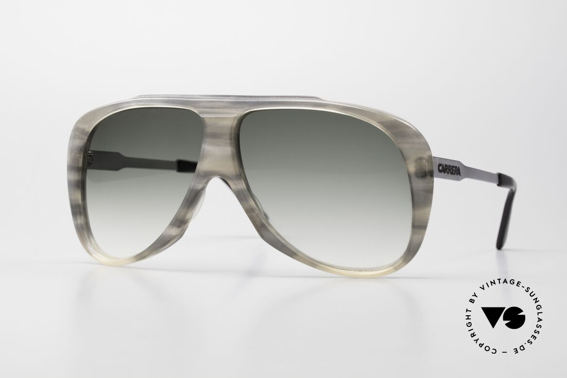 Carrera 5518 70er Old School Pilotenbrille, echte Old School Carrera Sonnenbrille aus den 70ern, Passend für Herren