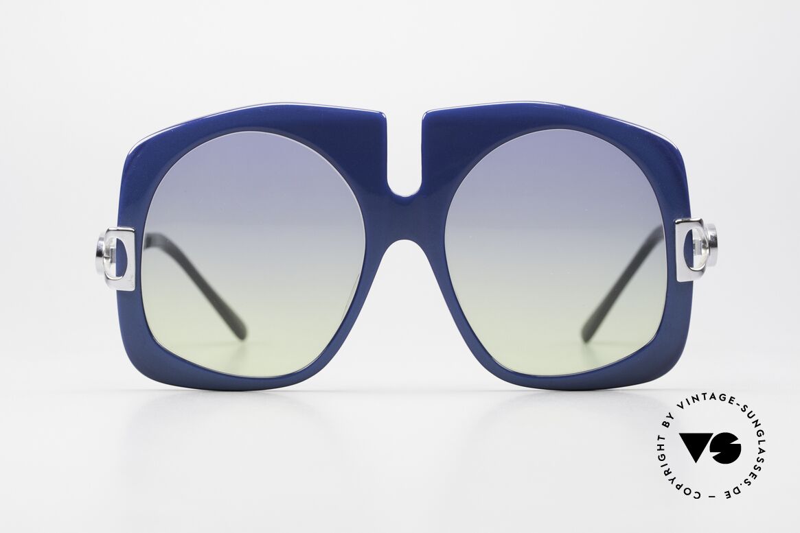 Marie Claire 330 XXL 70er Sonnenbrille Damen, große 70er vintage Sonnenbrille von Marie-Claire, Passend für Damen