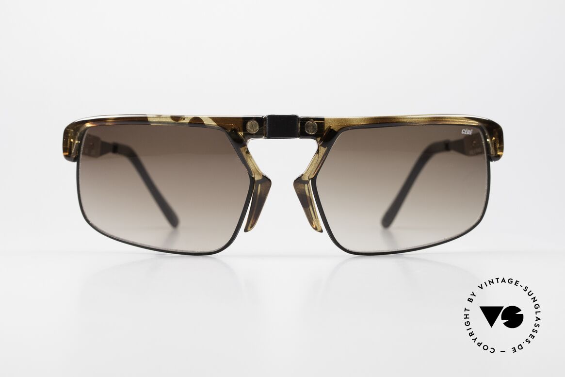 Cebe 555 Yuji Aoki Japanischer Manga-Zeichner, seltene, alte vintage CEBE Yuji Aoki Sonnenbrille, Passend für Herren
