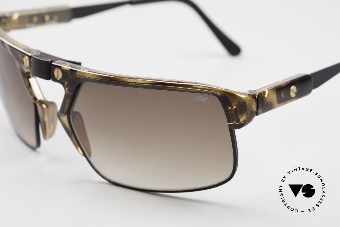 Cebe 555 Yuji Aoki Sportbrille und Sammlerbrille, entsprechend anders und kostbar sind die Modelle, Passend für Herren