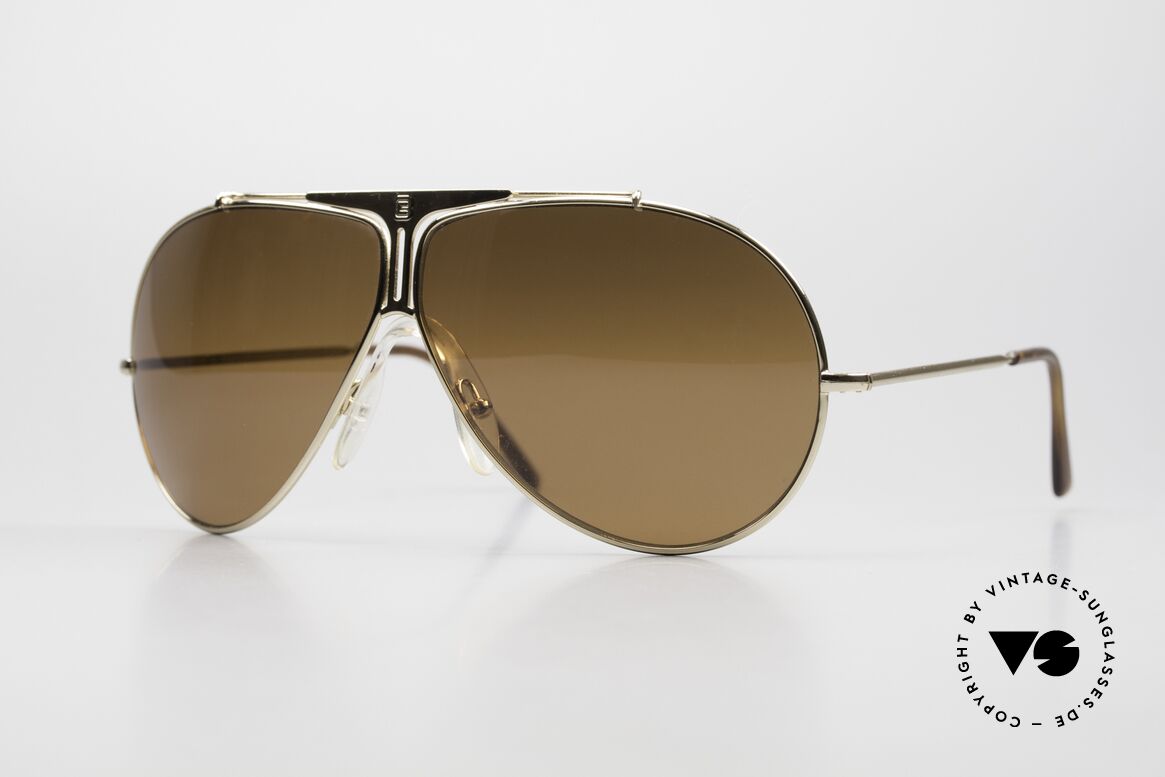 Cebe 0178 Aviator Brille Polycarbonat Glas, vintage Cebe Aviator-Sonnenbrille in Spitzen-Qualität, Passend für Herren