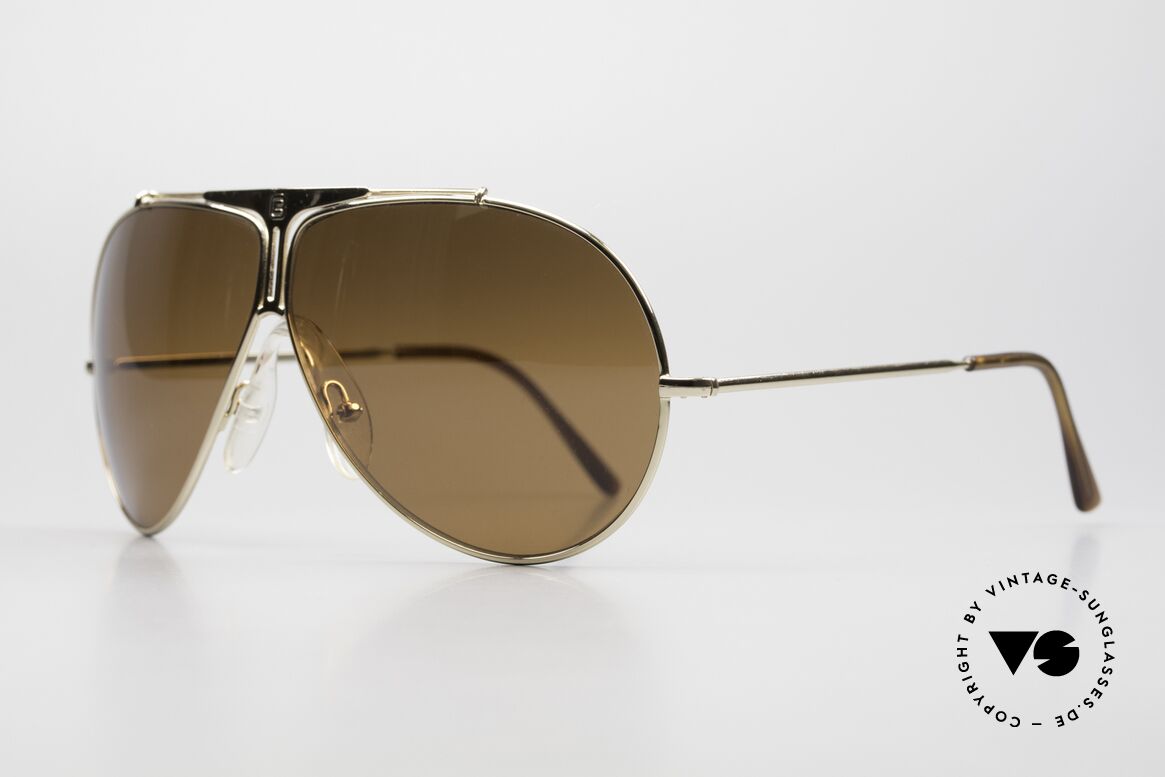 Cebe 0178 Aviator Brille Polycarbonat Glas, extrem hochwertige POLYCARBONAT-Gläser (bruchfest), Passend für Herren