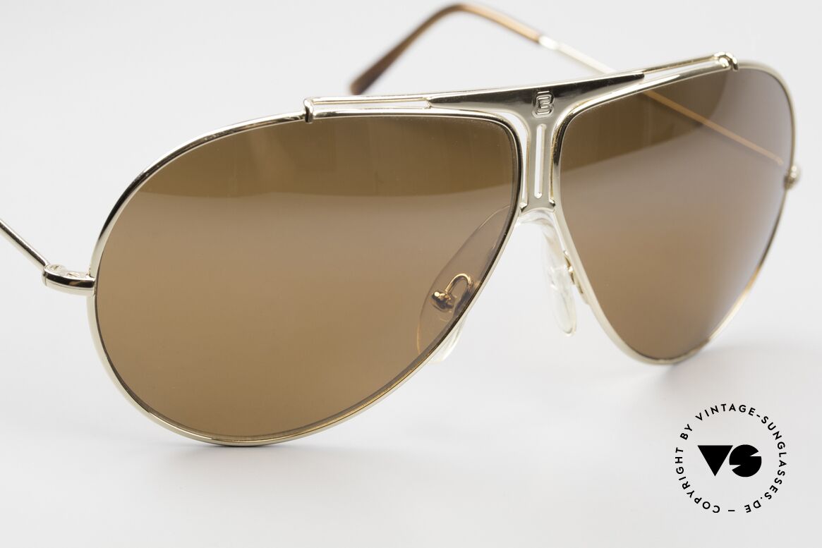 Cebe 0178 Aviator Brille Polycarbonat Glas, ungetragen (wie alle unsere CEBE Aviator-Sonnenbrillen), Passend für Herren
